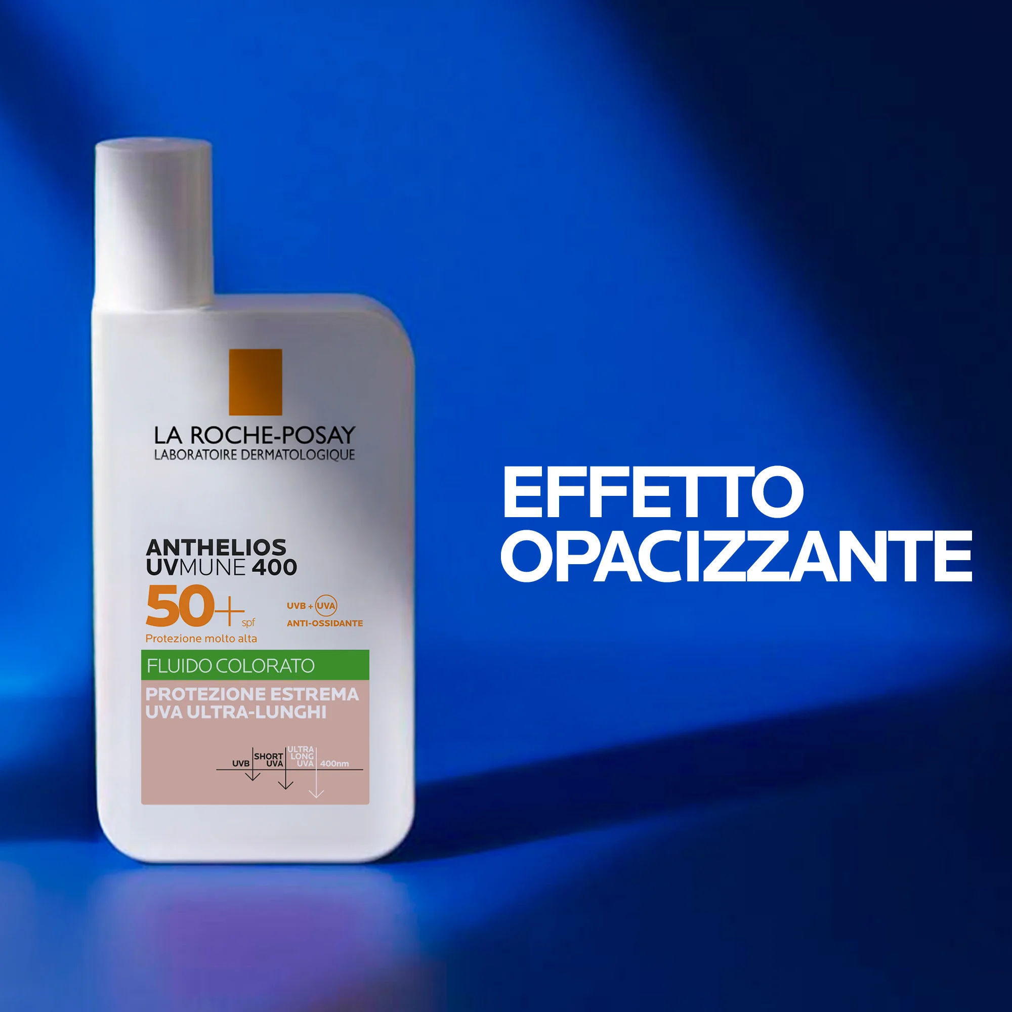 La Roche Posay Anthelios Fluido Oil Tt Uvmune Spf 50 + 50 Ml Protezione dai Danni Cellulari