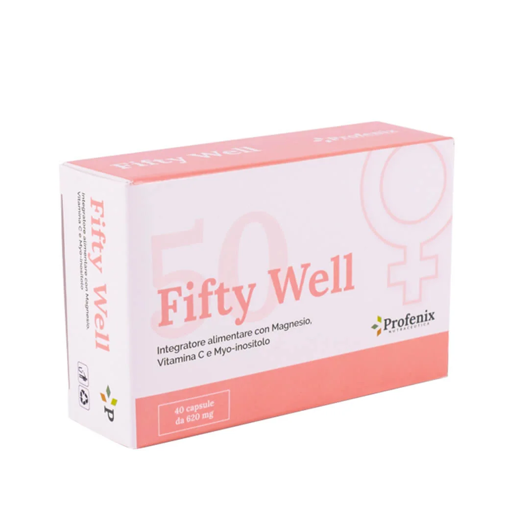 Fifty Well Integratore 40 Capsule Menopausa