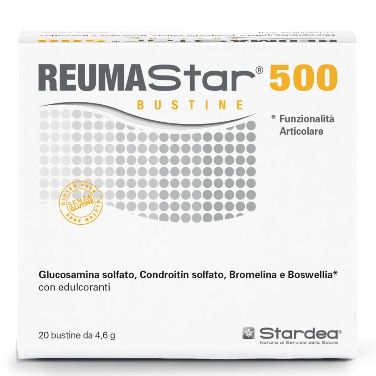 Stardea Reumastar 500 20 Bustine Integratore Funzionalità Articolare