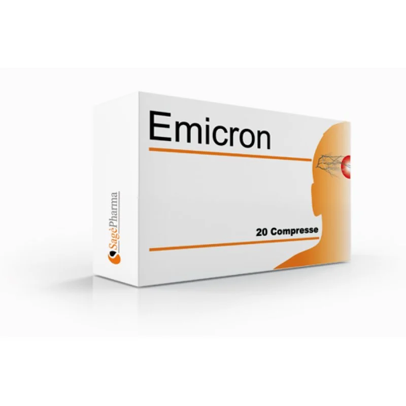 Emicron Integratore Emicrania 20 Compresse