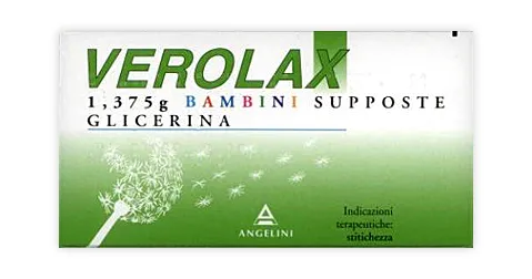 Verolax Bambini 1,375 gr Glicerina 18 Supposte
