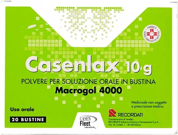 Casenlax Soluzione Orale Polv 20Bustine 10 G