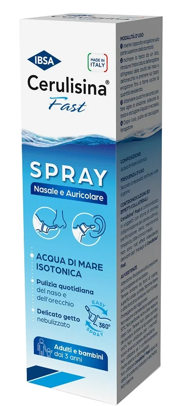 Cerulisina Fast Naso/Orecchio Spray 100 Ml