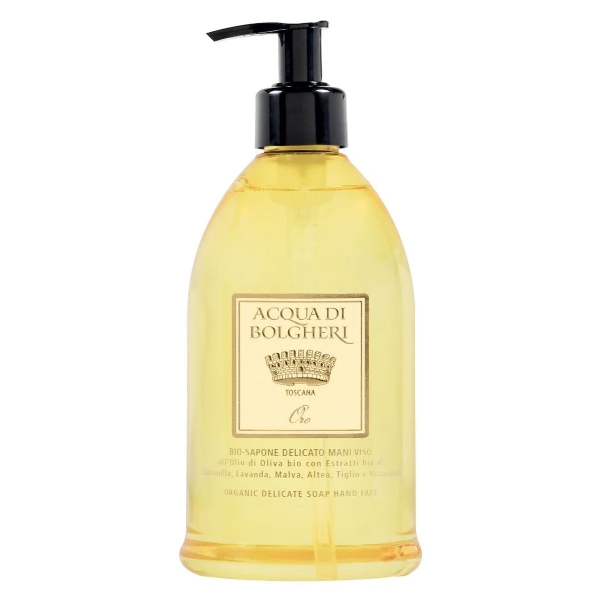 Acqua Di Bolgheri Sapone Delicato Bio Oro 500 Ml