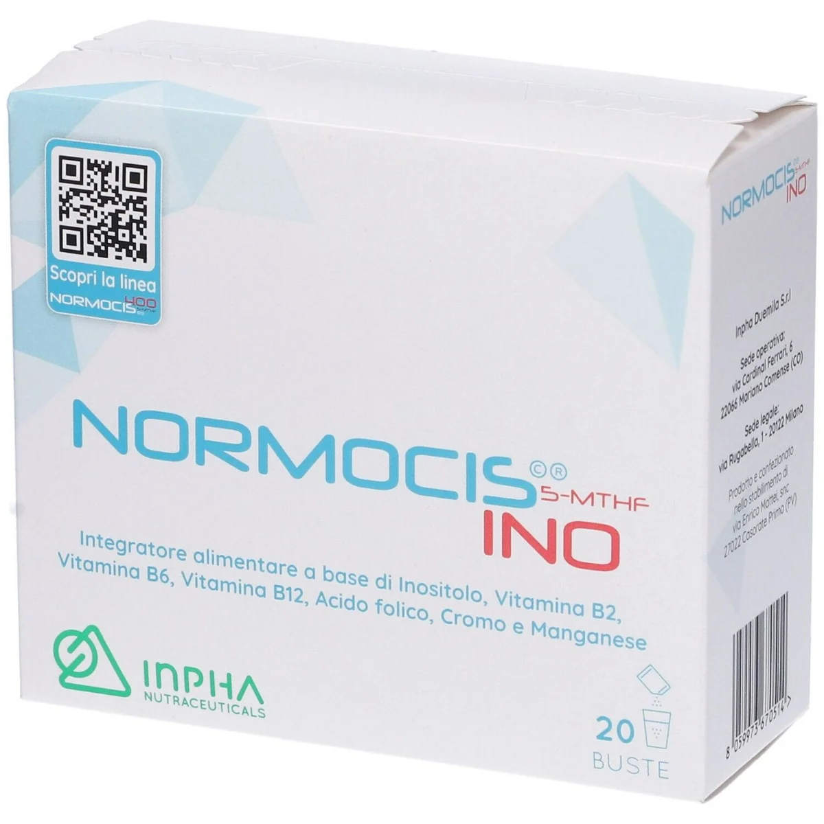 Normocis Ino 20Bust Senza Glutine