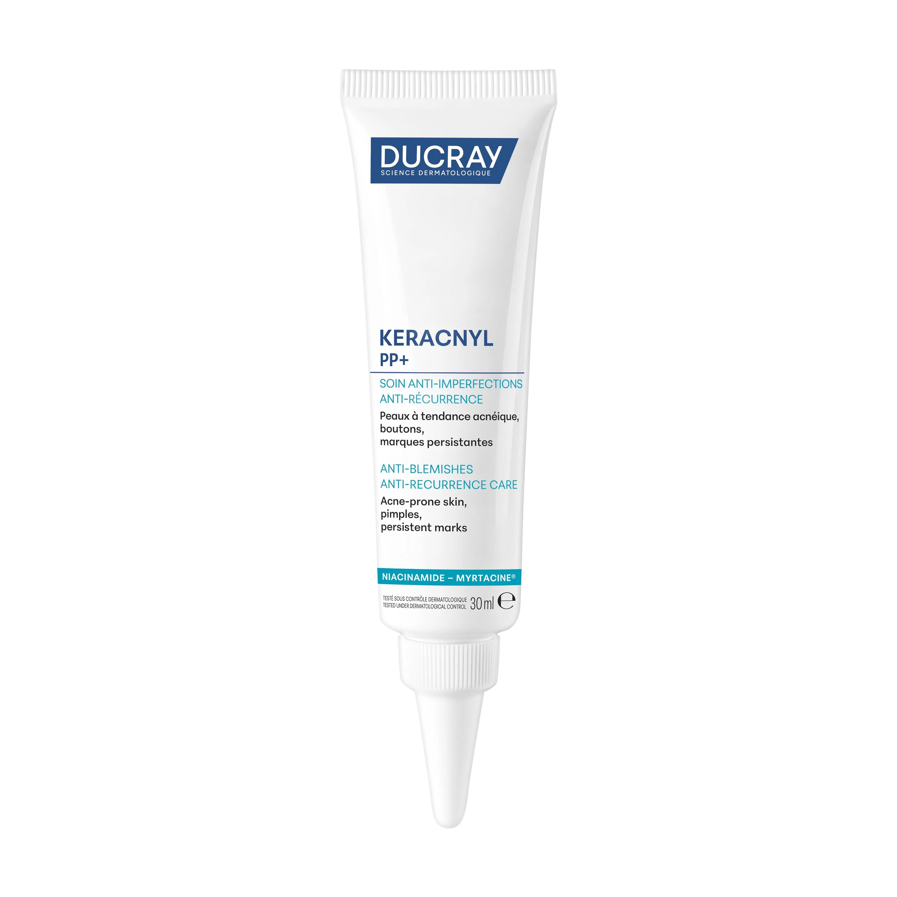 Ducray Keracnyl  PP + Crema Anti-imperfezioni 30 ml Per Pelle Grassa e Acneica