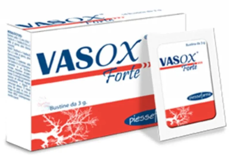 Vasox Forte Integratore Per Insufficienza Venosa 20 Bustine Senza Lattosio