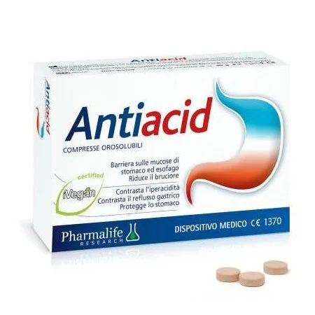 Antiacid 30 Compresse Orosolubili Reflusso e Acidità