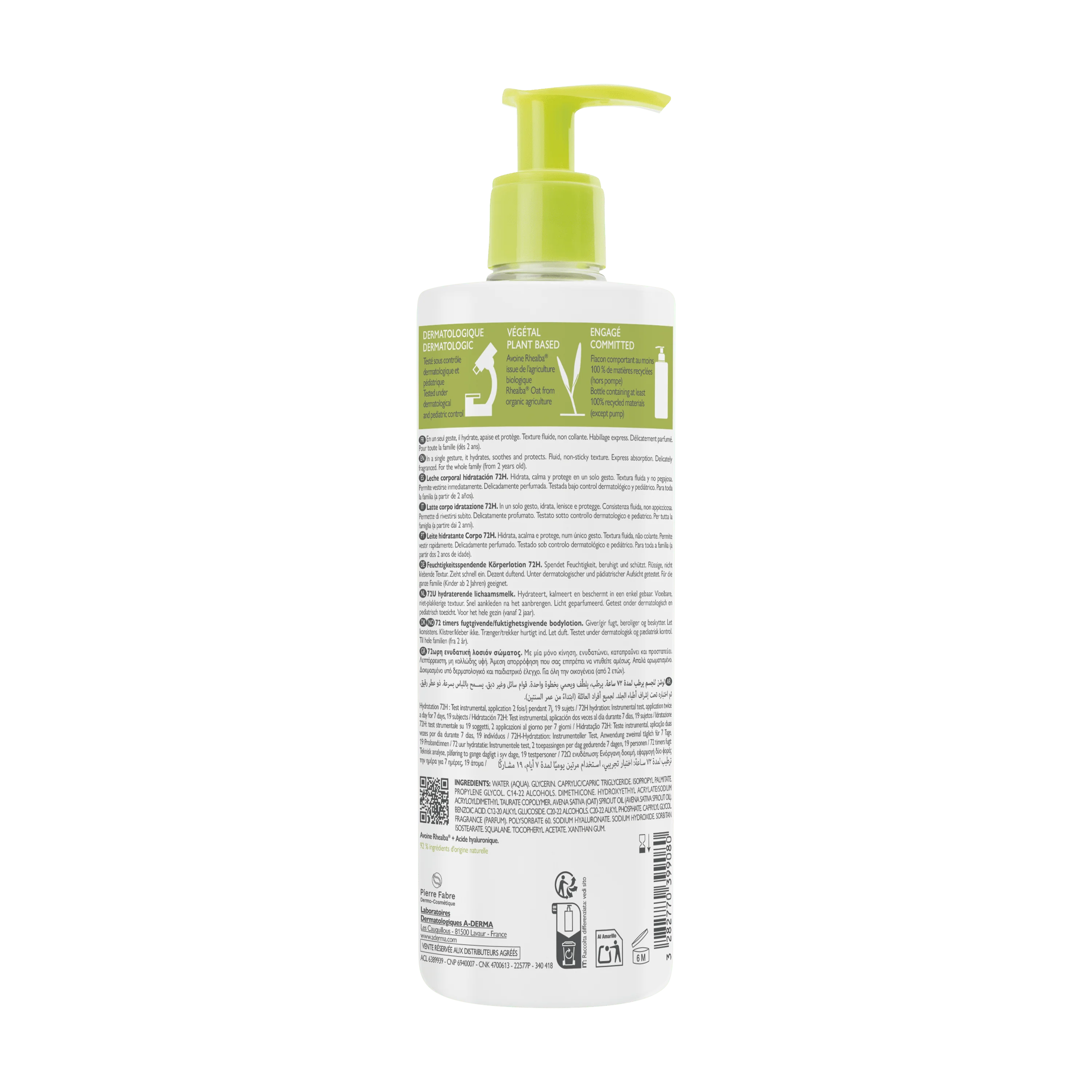 Les Indispensables Latte 400 ml Latte Corpo Idratante