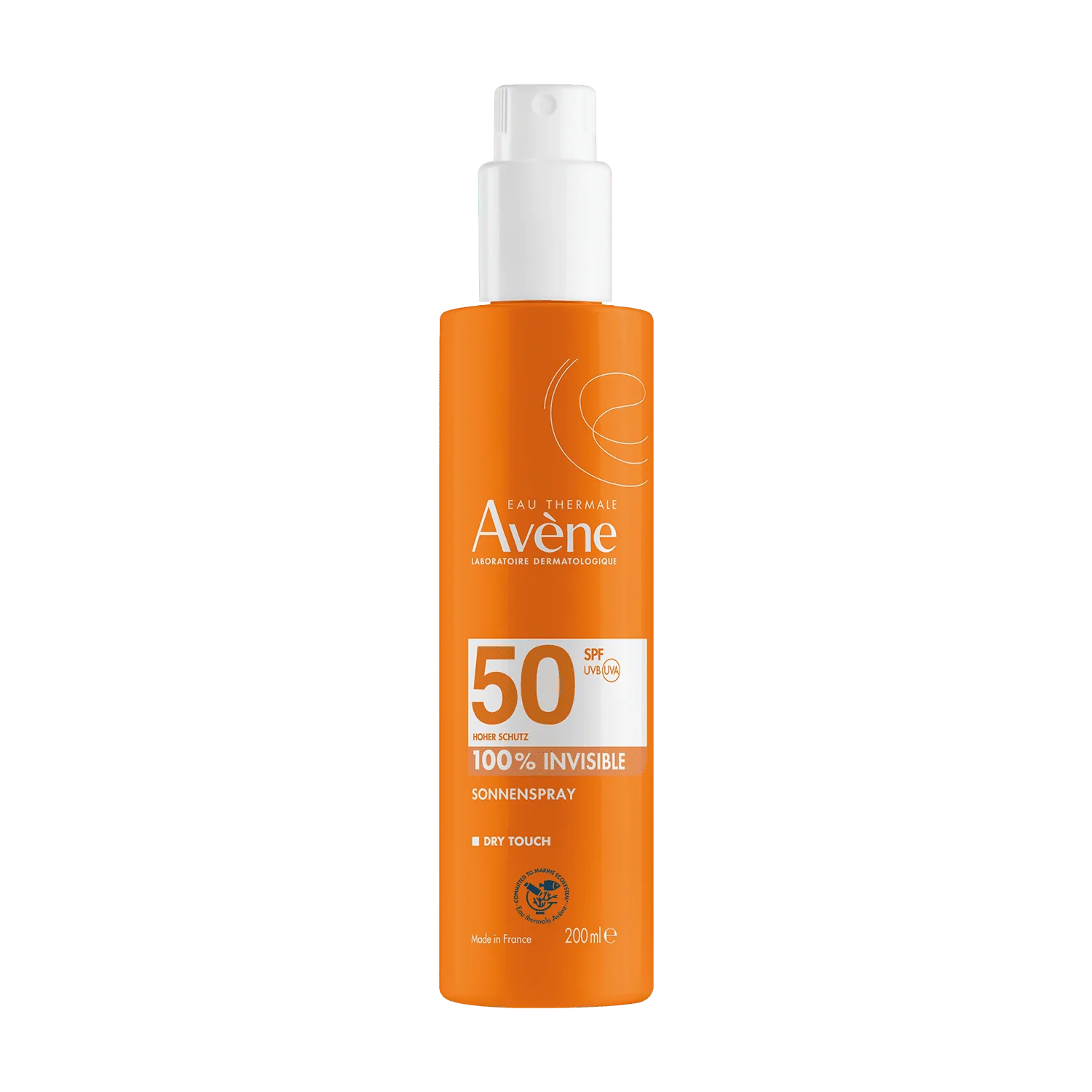 Eau Thermale Avène Spray Solare Protezione Alta SPF 50 200 ml Pelle Sensibile
