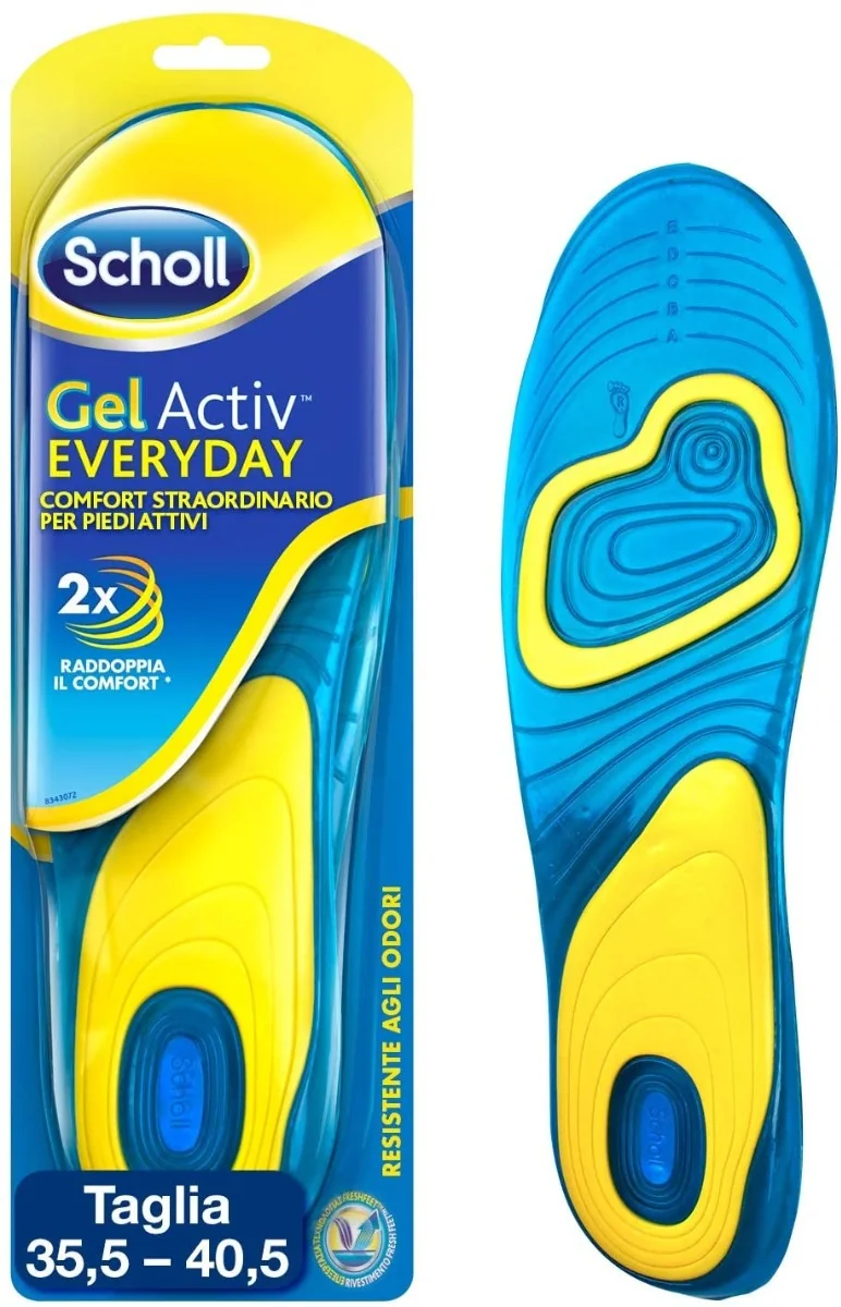 Scholl GelActiv Everyday Soletta Donna in Gel Suolette per Donne