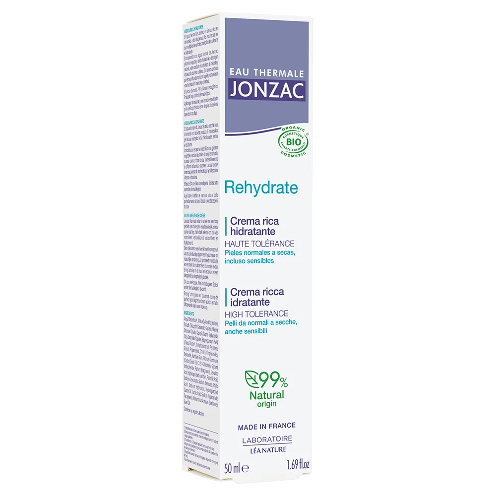 Eau Thermale Jonzac Rehydrate 50 ml Crema ricca Idratante