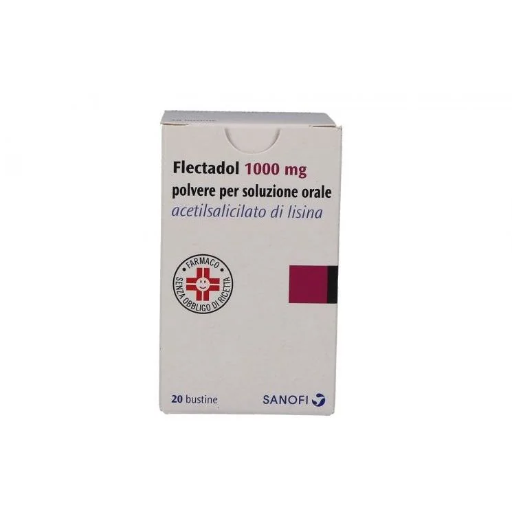 Flectadol 1000 mg 20 Bustine Antidolorifico