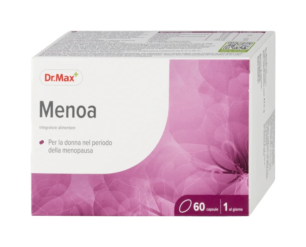 Dr. Max Menoa 60 Capsule Integratore per Donne in Menopausa