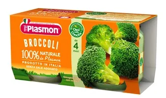 Plasmon Omogeneizzato Ai Broccoli 2x80 g +6m Senza Glutine