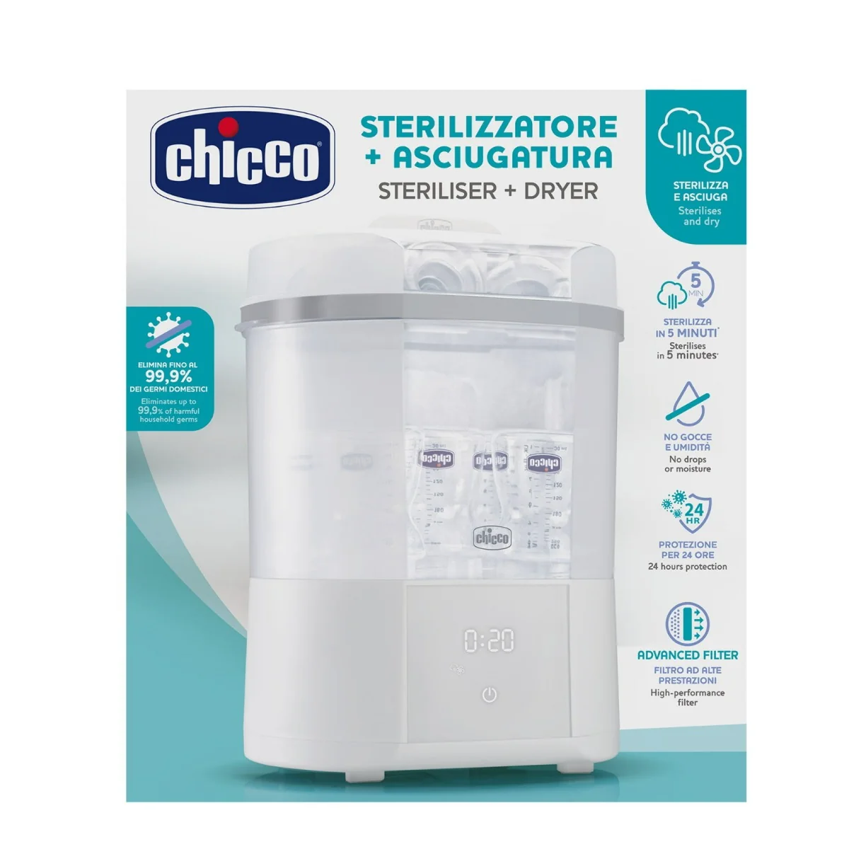 Chicco Sterilizzatore e Asciugatore