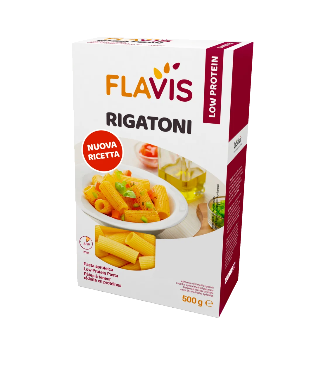 Flavis Rigatoni Aproteici 500 G