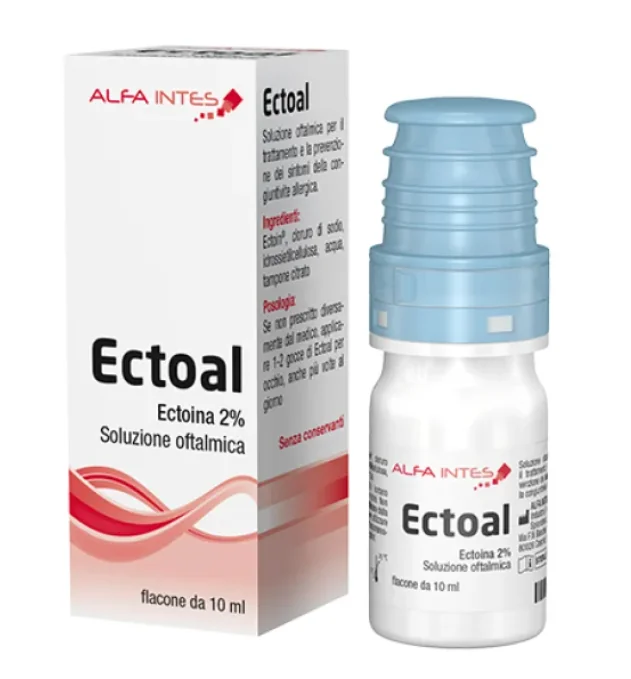 Ectoal Soluzione Oftalmica Antinfiammatoria Oculare 10 ml