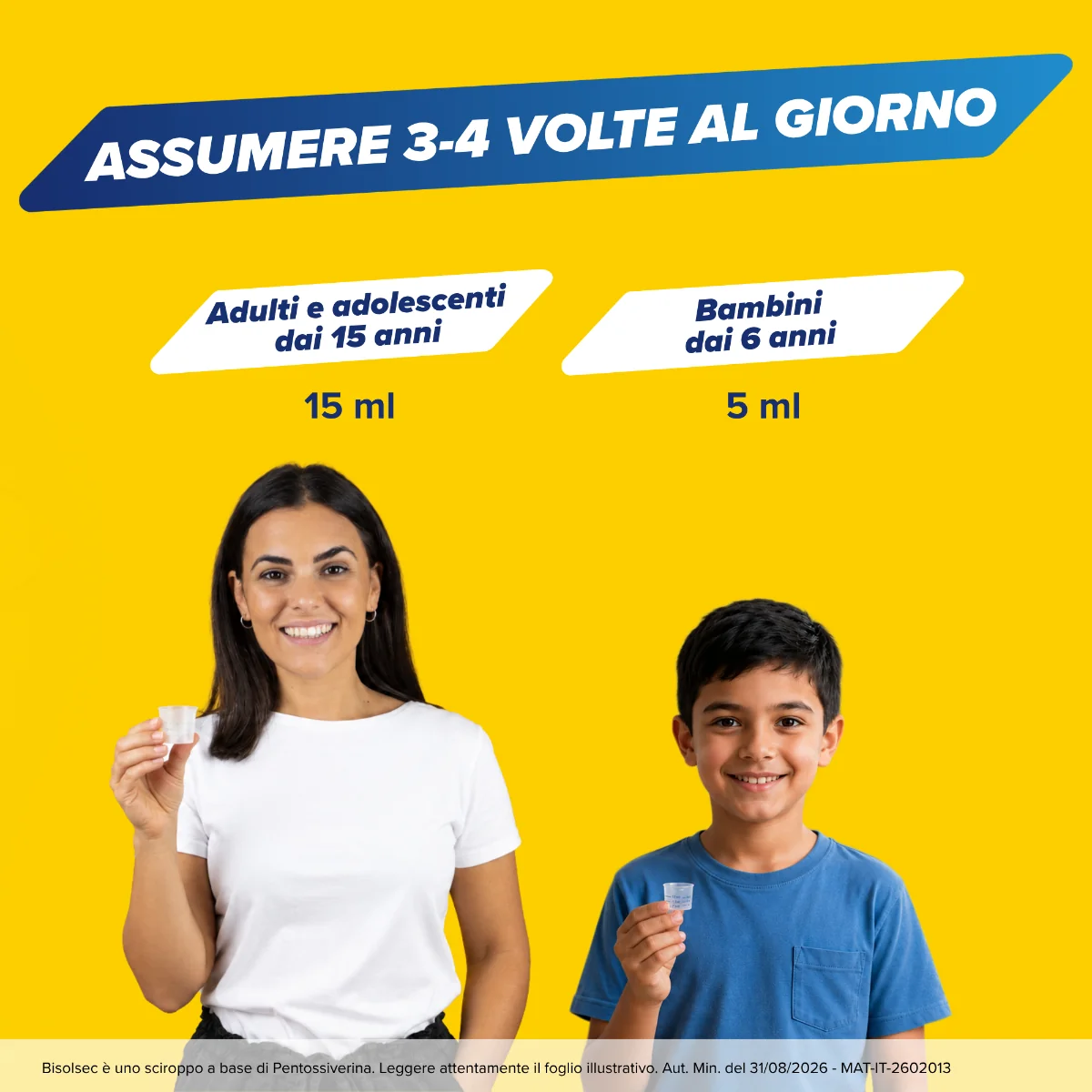Bisolsec Soluzione Orale 190 Ml 2,13 Mg/Ml Trattamento Sintomatico Tosse Secca