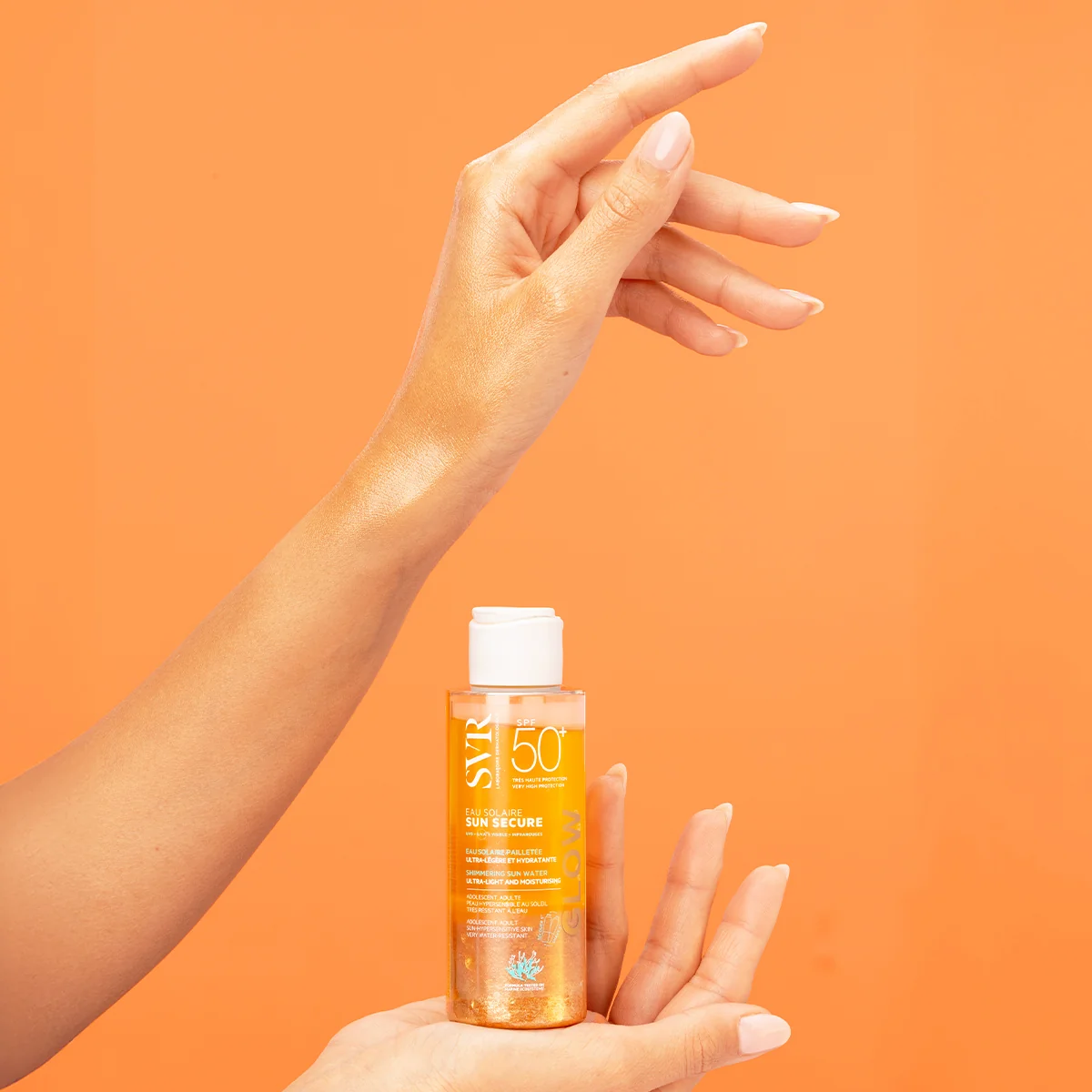 Sun Secure Eau Solaire Glow50+