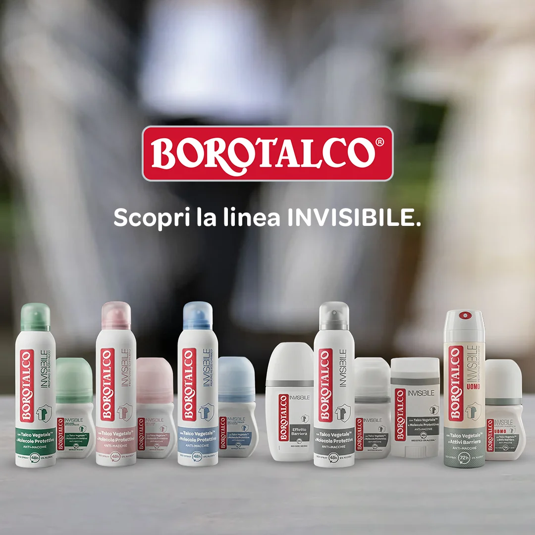 Borotalco Deo Spray Invisibile Rosa 150 ml Deodorante 48h
