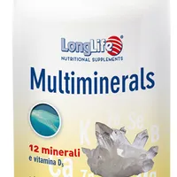 LongLife Multimineral Integratore Sali Minerali 60 Tavolette