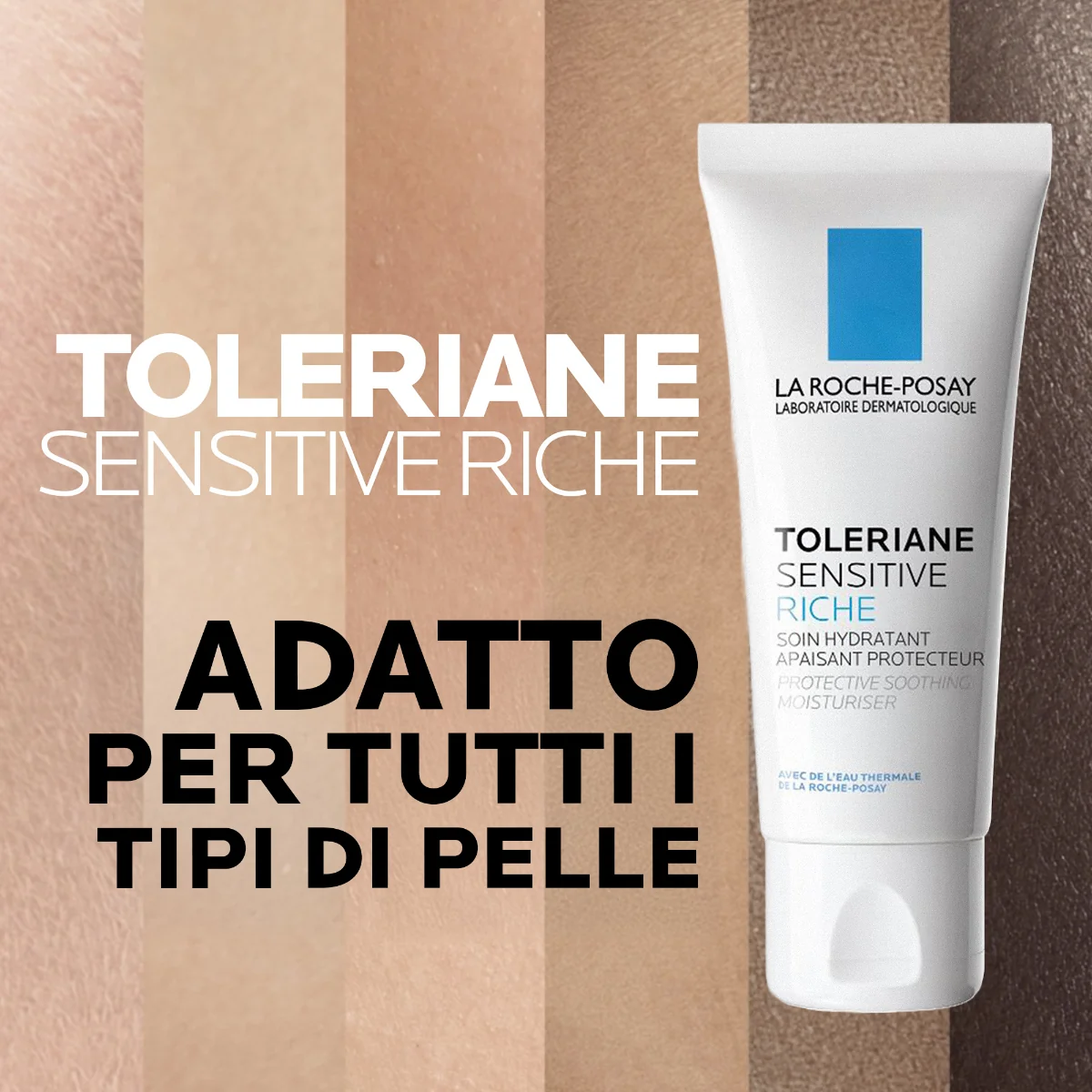 La Roche Posay Toleriane Sensitive Crema Ricca 40 Ml Pelle secca e reattiva