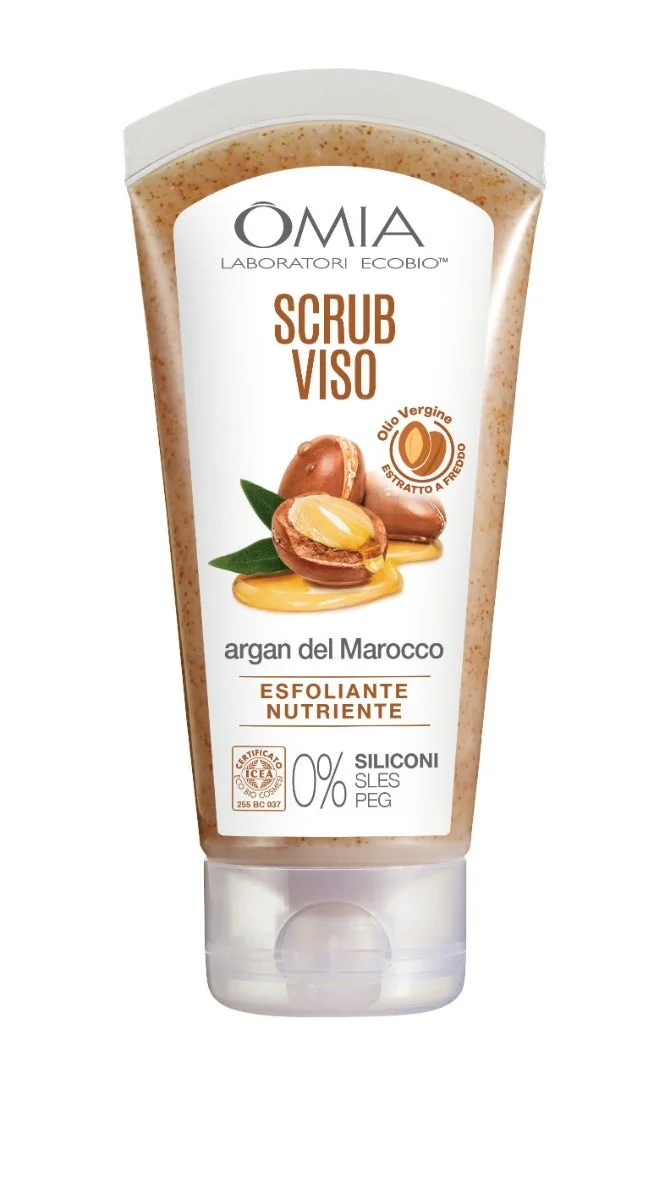 Omia Scrub Viso Peeling Leggero Argan 75 ml