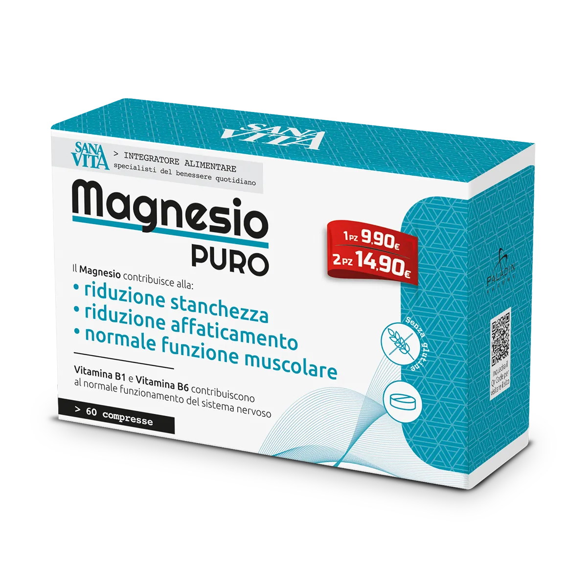 SANAVITA MAGNESIO PURO 60CPR