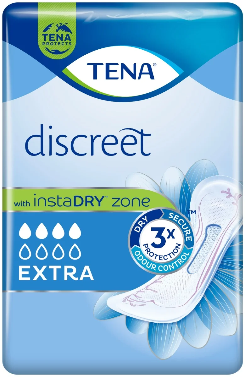 Tena Discreet Extra 10 Pezzi Assorbente per Perdite Urinarie