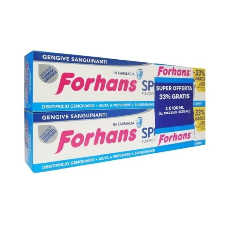 Forhans 2 Dentif Spec 75 ml+33% 