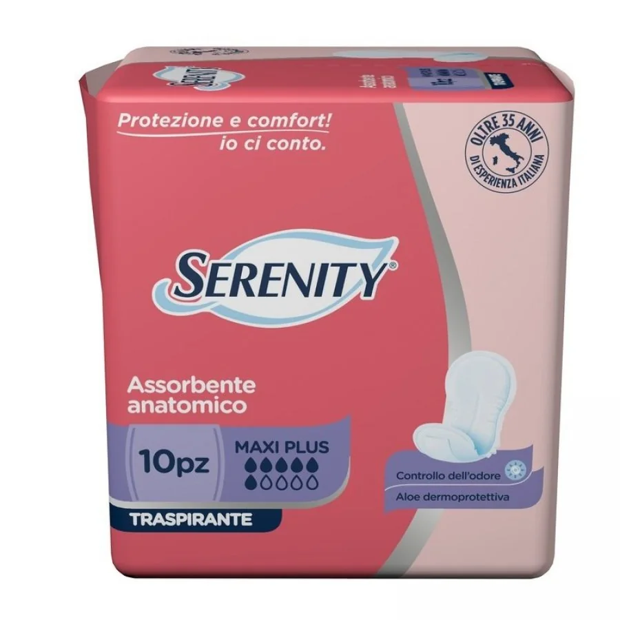 Serenity Ass Anat Maxi Plus10P Azione Assorbente