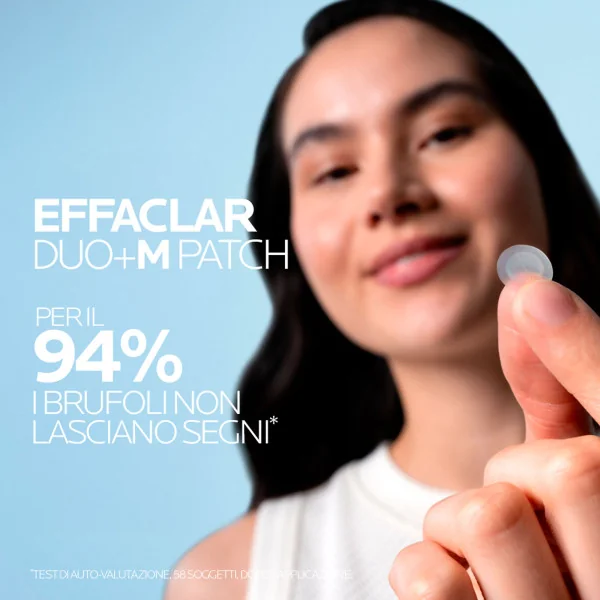 La Roche Posay Effaclar Duo+M Unspot Patches 22 Pezzi Trattamento Invisibile Anti Imperfezioni