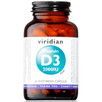 Viridian Vitamin D3 2000Iu 60C