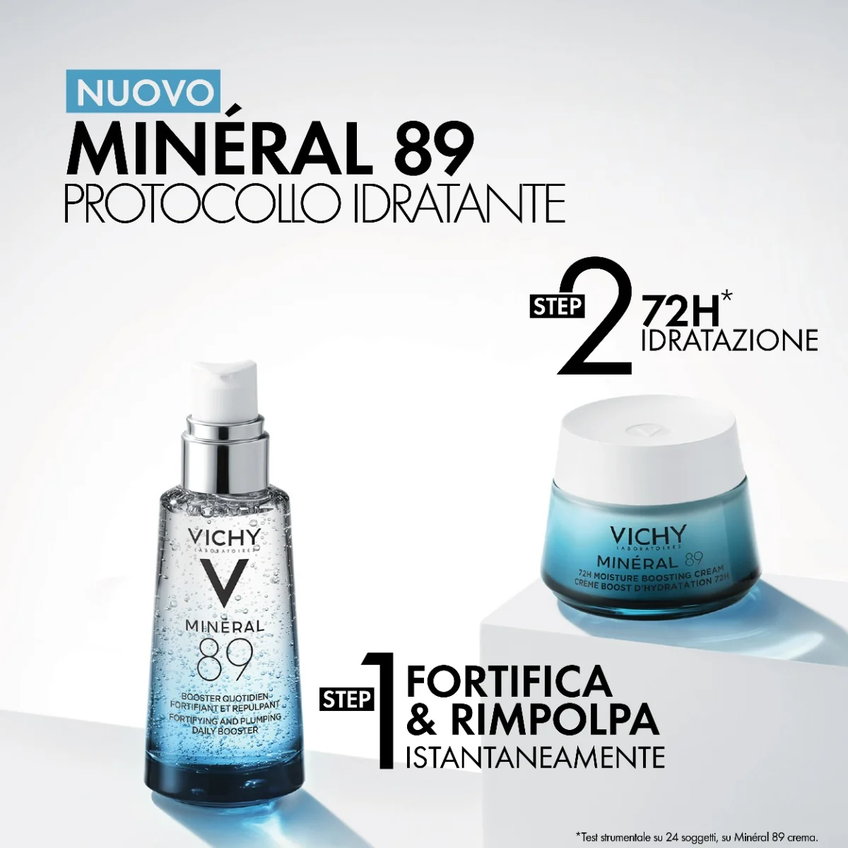 Vichy Minéral 89 Crema Ricca 50 Ml Idratazione 72H