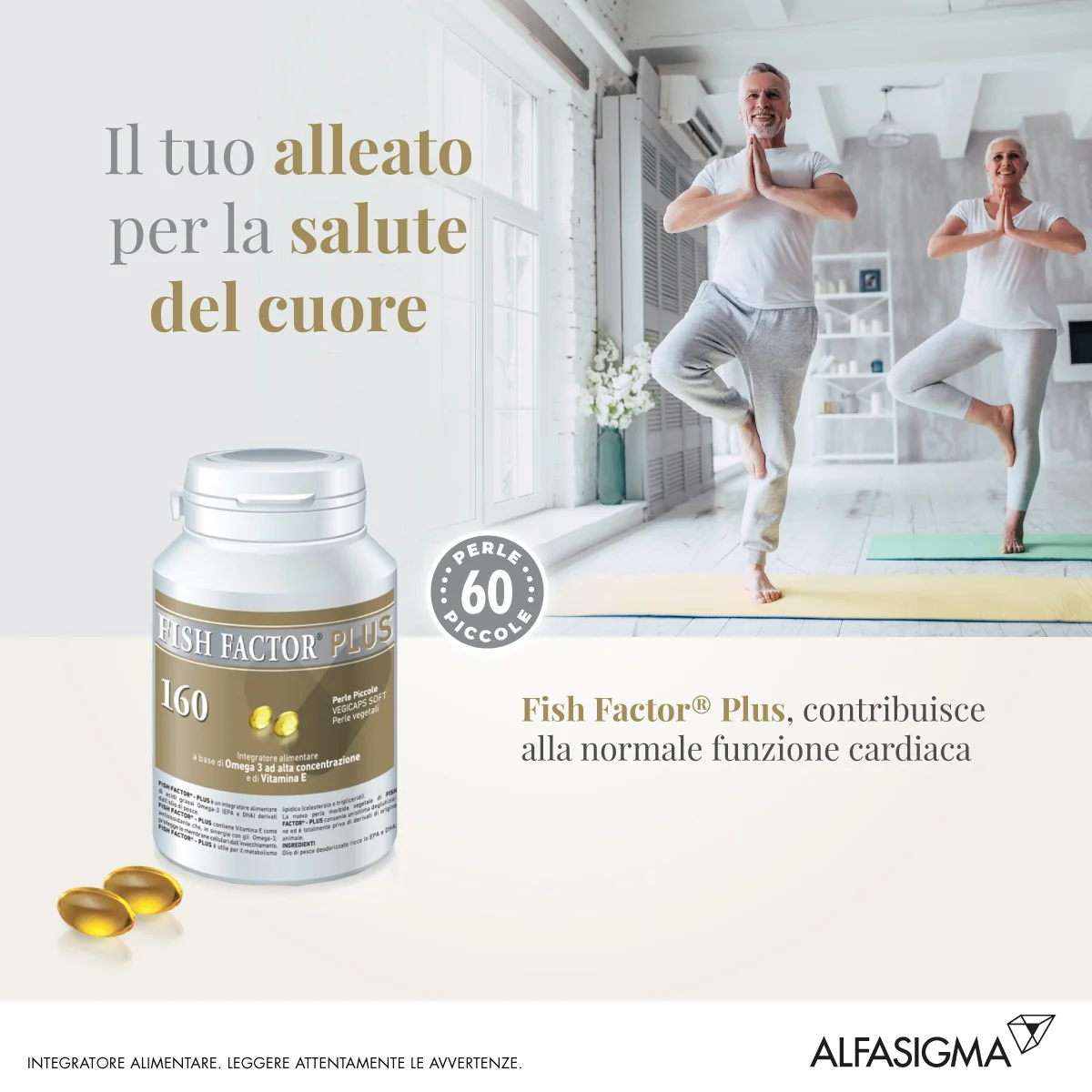 Fish Factor Plus 160 Perle Pic Metabolismo Lipidico
