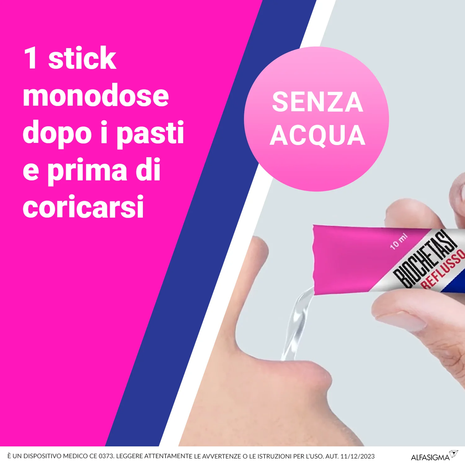 Biochetasi Reflusso 20 Stick Per il Reflusso Gastrico