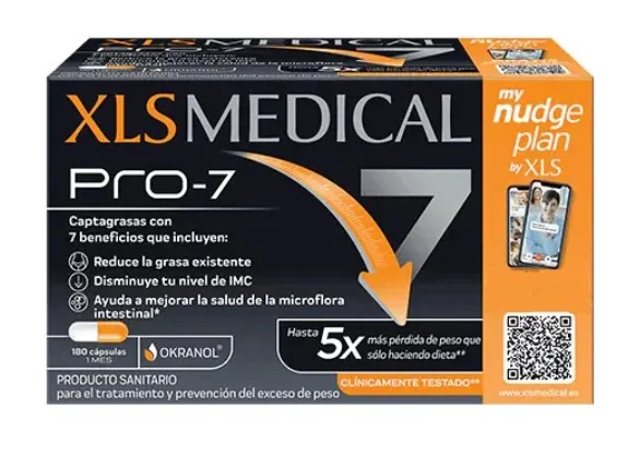 XL-S Medical Pro 7 180 Capsule 7 Azioni in 1